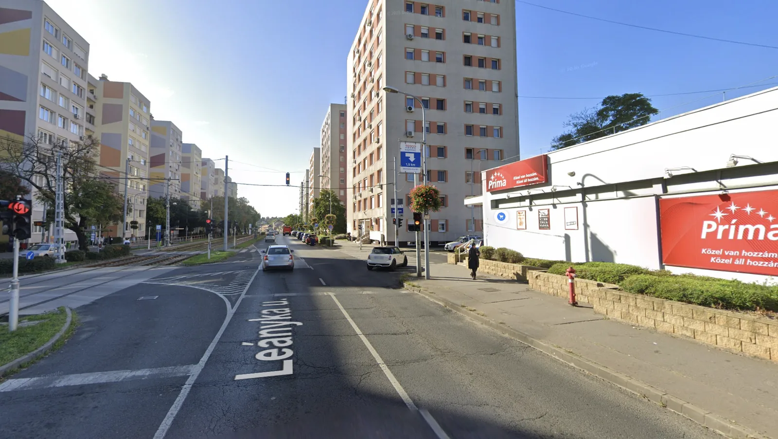 Leányka utca - Vihar utca – forgalmi vizsga buktató, Budapest