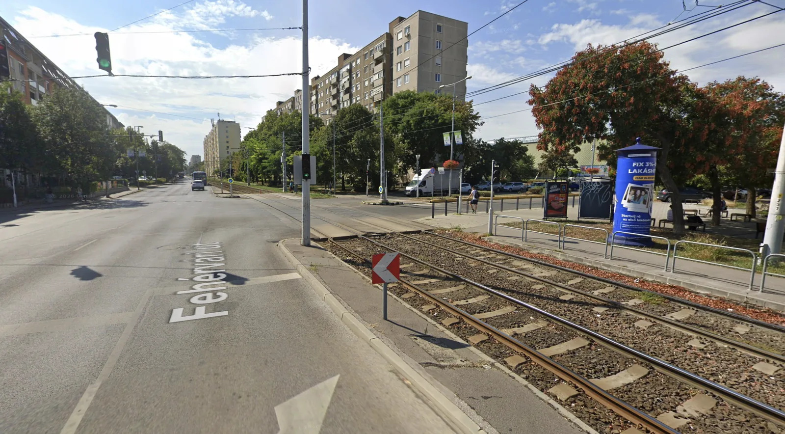 Fehérvári út - Kondorosi út – forgalmi vizsga buktató, Budapest